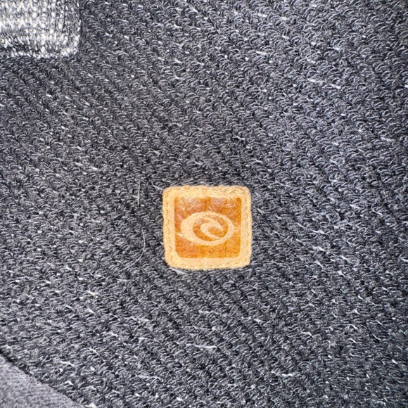 Rip Curl Black Zip Snap Toggle Closure Hooded Winter Coat• Large - Picture 5 of 7